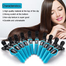 10pcs Durable Hairpins Duckbill Positioning Hairpin DIY Salon Tool (Blue)