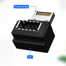 Motherboard Type E to Type C/USB Adapter Desktop Computer PC Connector Converter
