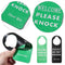 Door Knobs Hanger Pendant Door Hanger Tags Cleaning Label Do Not Disturb Signs