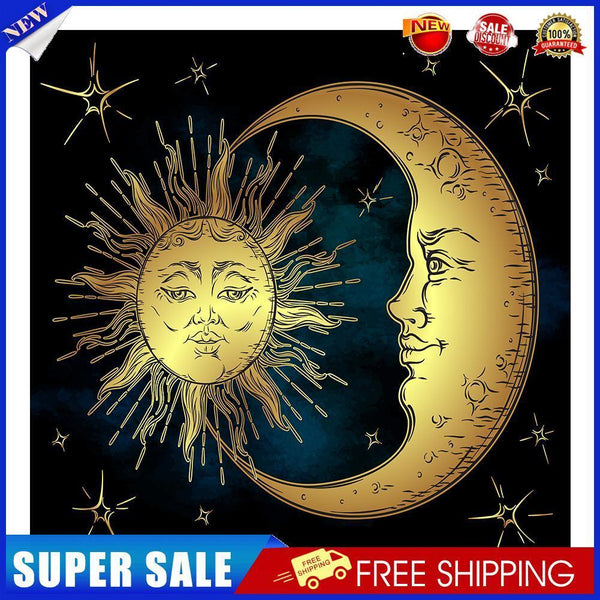 5D DIY Sun Moon Mosaic Art Picture of Rhinestones Gifts Home Decoration