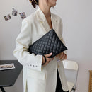 Diamond Embroidery Envelope Bags Women Leather Clutch Handbags Evening Totes