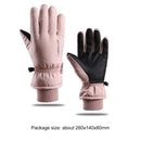 Anti-Skid Thicking Warm Ski Gloves Cycling Motorcycle Glove Riding Accessories