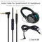 1.5m Audio Cable Wire With Mic 2.5mm Male to 3.5mm Male For Bose QC25 Headphone