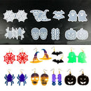 DIY Halloween Silicone Molds Kit - Handmade Home Pendants Decors for Keychains