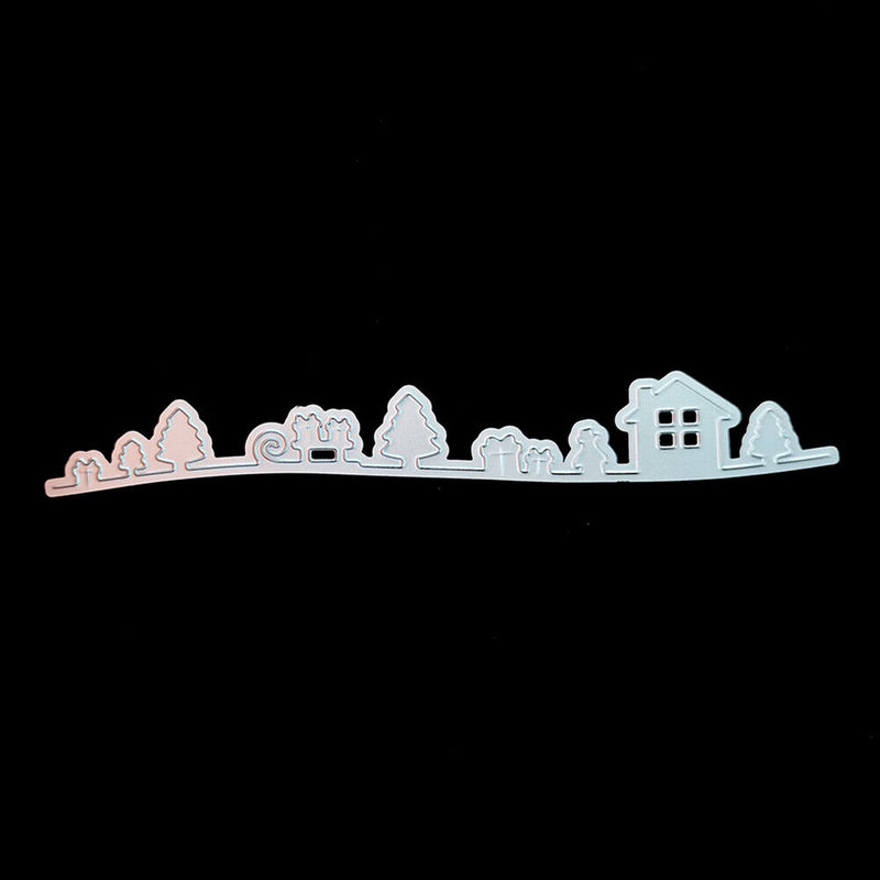 Cut Dies Christmas Pattern Holiday Wedding Invitation Card Blade Punch Stencils