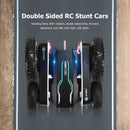 Double Sided RC Stunt Cars 4WD 2.4GHz Off-Road Vehicle w/ 2 Battery (Black)