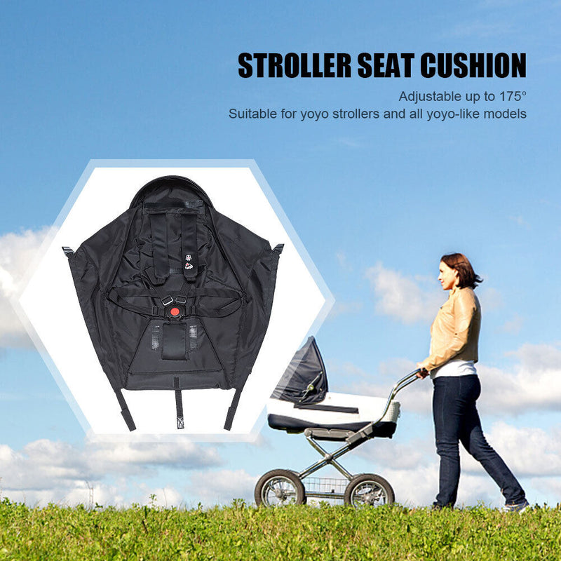 Oxford Cloth Baby Scroller Cushion Seat Pad Baby Pram Soft Mattress Accessories