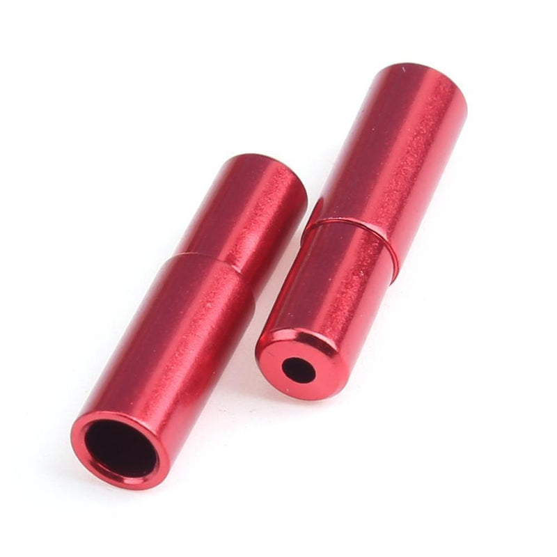 10PCS Mountain Road Bike Bicycle Brake Cable Hose Housing End Cap 5mm(Red)