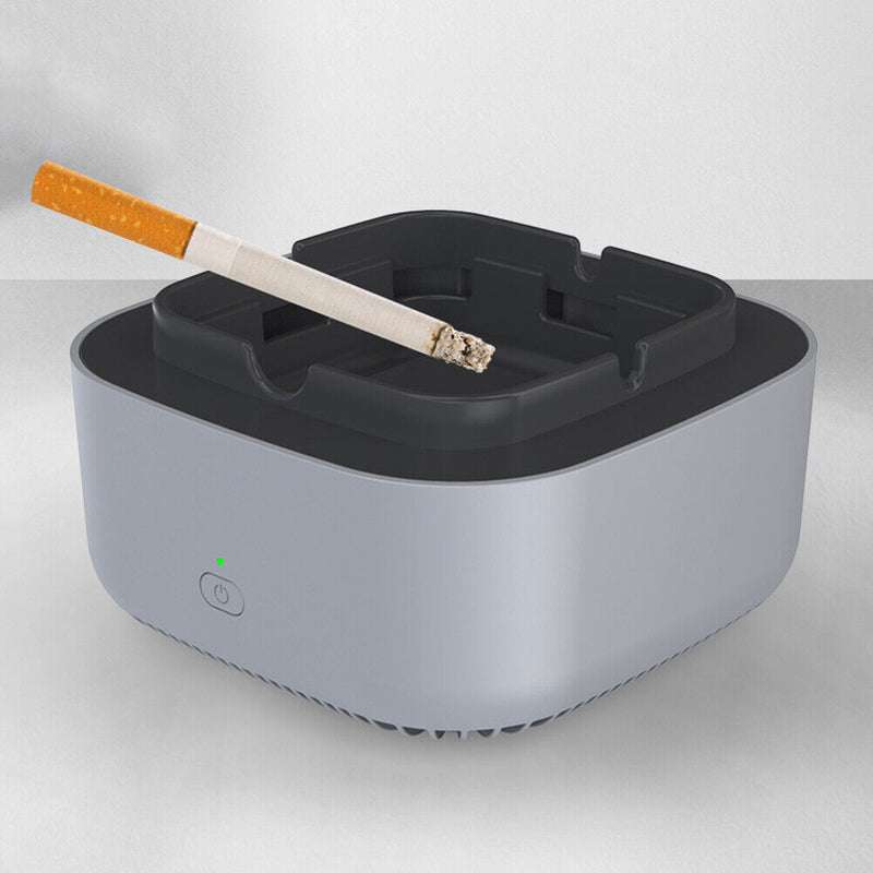 Smokeless Ashtray Air Purifier 360 Degree Surround Auto Cigarettes Air Filter