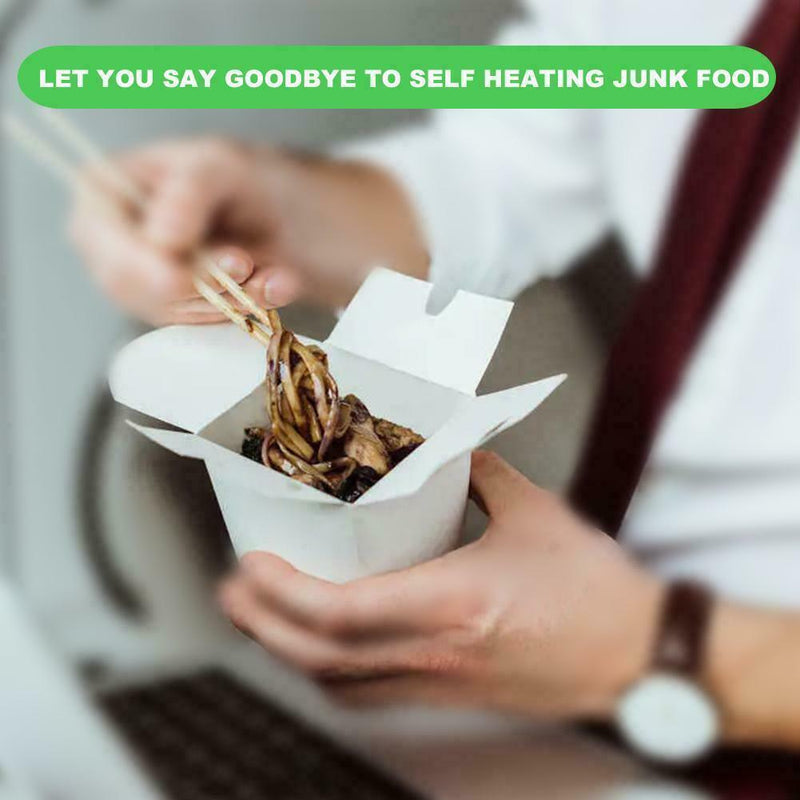 USB Thermal Insulation Lunch Food Box Warmer Heating Container Bag Storage N2D1