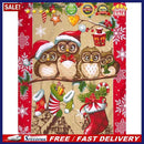5D Tree Owl Mosaic Diamond Painting Drawing Full Round Drill DIY Art Handcraft