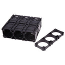 10pcs/lot 32650 3x Battery Holder Bracket Cell Safety Anti Vibration Plasti