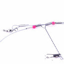 Steel String Leader Trace With Snap Safety Snaps Fishing Wire Line Rope Wire