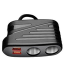 3 Port USB Charging Car Cigarette Lighter Car Charger Socket Phone Charger