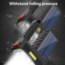 Strong Powerful Flashlight Searchlight 3 Mode LED Outdoor Hand Lamp (Solar)