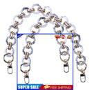 Purse Chains Handbag Purse Making Accessory Charms - Pack of 2 (Beige)