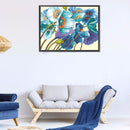 Flowers Oil Paint By Numbers Kits DIY Handpainted on Canvas Picture (B855)
