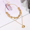 Women Bohemian Beach Jewelry Cowry Seashell Pendant Multilayer Shell Necklace