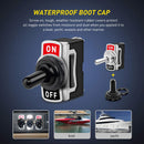 SPST Rocker Toggle Switch 2-Pin ON OFF Power Switches for Car RV Marine Boat