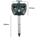 Dog Scarer Deterrent Ultrasonic Animal Repeller Pest Repellent Mouse Repeller