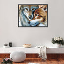 Diamond Painting 5D DIY Wolf Full Round Drill Rhinestone Picture