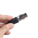 XLR 3Pin Female to 3.5mm TRS Male Audio Cable Microphone Cord for Phone