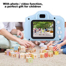 Mini SLR Video Camera 8MP Cute Recorder Digital Camcorder Kid Toys (Blue) Newly