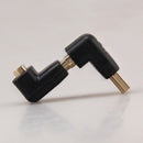 90 Degree + 270 Degree HDMI Male and Female Right Angle Adapter Male