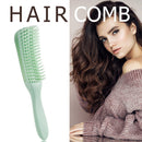 Detangling Hair Scalp Massage Comb Wet Curly Styling Hairbrush (Green) Newly
