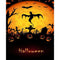 Halloween Pumpkin Ghost Oil Paint By Numbers Kit Art Decor 40x50cm (B1598)