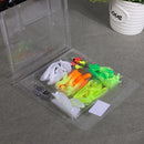 45Pcs/Lot Soft Fishing Bait Lead Head Hook Artificial Bait Tackle Carp Fishing