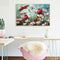 Flowers Painting By Numbers Acrylic Paints Set Home Decor Gift for Leisure/Fun