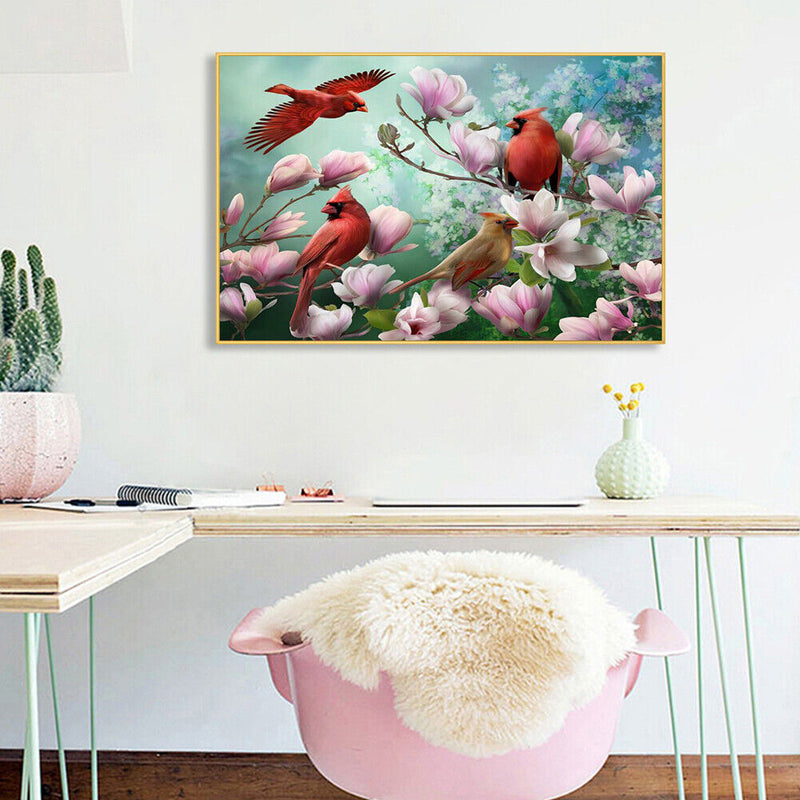 Flowers Painting By Numbers Acrylic Paints Set Home Decor Gift for Leisure/Fun