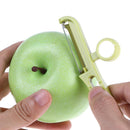2 in 1 Potato Peeler Vegetable Cutter Fruit Melon Planer Gadget(Green)