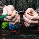 Sewing Knitting Crochet Tool Set with Soft Handle Hook Manual Crochet Tool Set