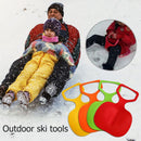 Winter Plastic Snow Sled Toboggan Outdoor Sports Skiing Board for Kids Toys
