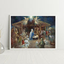 Nativity Oil Paint By Numbers Kits Canvas Drawing DIY Coloring Picture Art