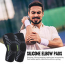 Sports Knitting Compression Elbow Brace Support Arm Protector Sleeve (M) Newly