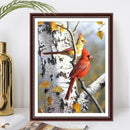 5D DIY Animal Bird Series Round Diamond Diamond Painting