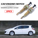 Universal Car Door Jamb Trunk Hood Pin Switch Adjustable Length (2pcs) Newly