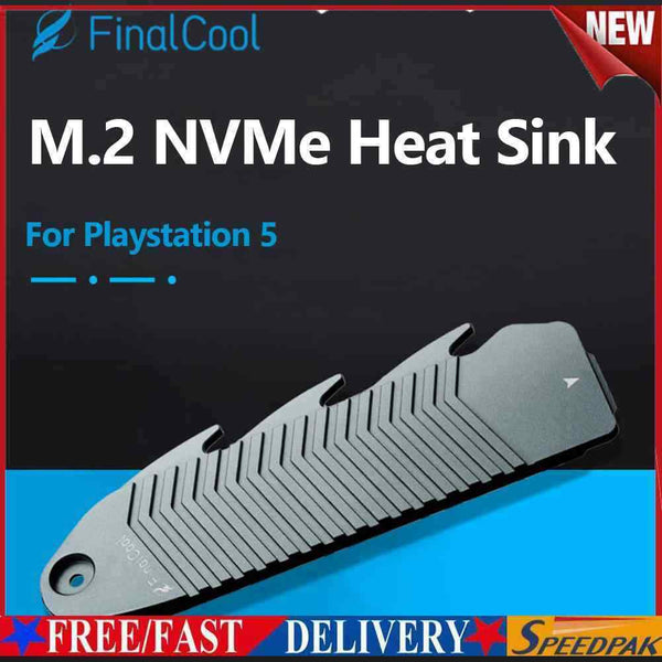 FinalCool NVME M2 SSD Radiator Heat Dissipation Cooling Cooler for PS5 Special