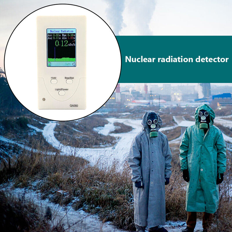 Nuclear Radiation Geiger Counter Beta Gamma X-Rays Iodine 131 Tester Meter Newly