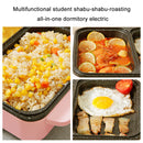 1000W 2 in 1 Non-stick Electric Barbecue Hot Pot Multi Roast Cooker (220V)
