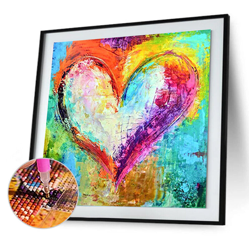 5D Full Round Drill Diamond Painting Love Mosaic Kits Wall Art Craft (A635)