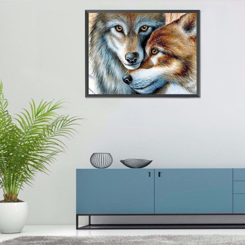 Diamond Painting 5D DIY Wolf Full Round Drill Picture