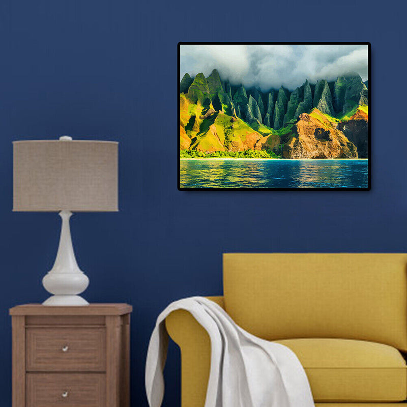 Landscape No Frame Pictures By Number DIY Digital Coding Oil Painting Home Decor