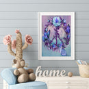 5D DIY diamond painting round diamond flowers and butterflies E6666 Newly