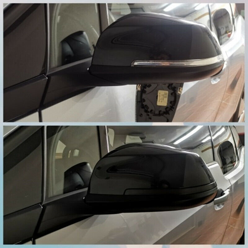 Smoked Side Mirror Sequential Blink Turn Signal Light For BMW 1 2 3 4 Series i3