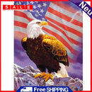 5D Diamond Painting Kit DIY Flag Eagle Full Square Drill Mosaic Wall Picture Art