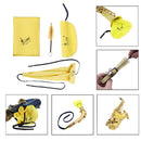 4pcs Musical Saxophone Cleaning Care Kit Wind Instruments Sax Maintenance Tools